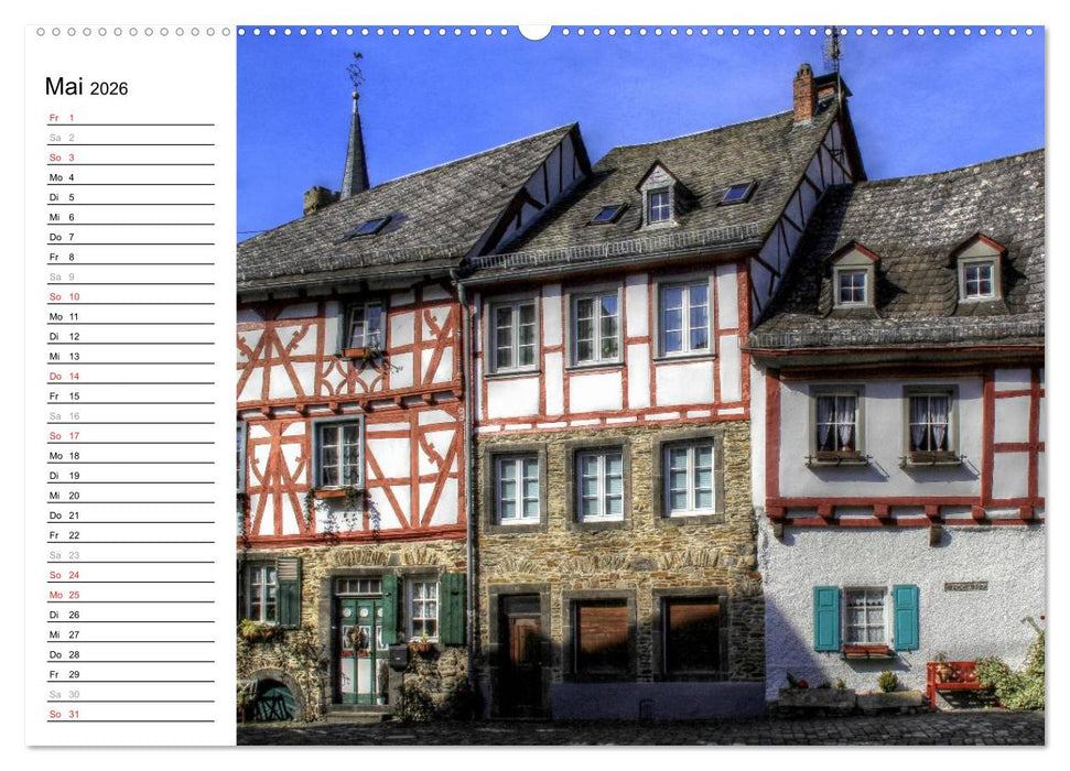Eine Perle in der Eifel - Monreal (CALVENDO Wandkalender 2026)