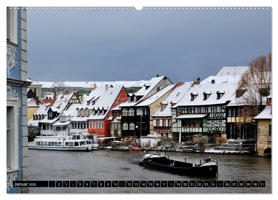 Bezauberndes Bamberg (CALVENDO Wandkalender 2026)