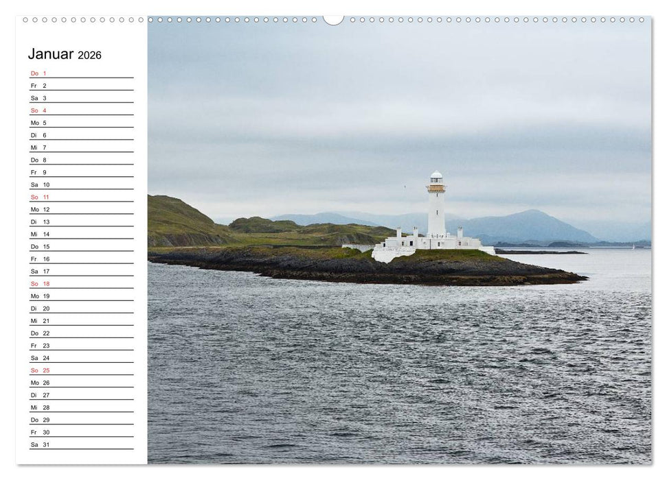 Schottland - grandiose Landschaften im Westen (CALVENDO Premium Wandkalender 2026)