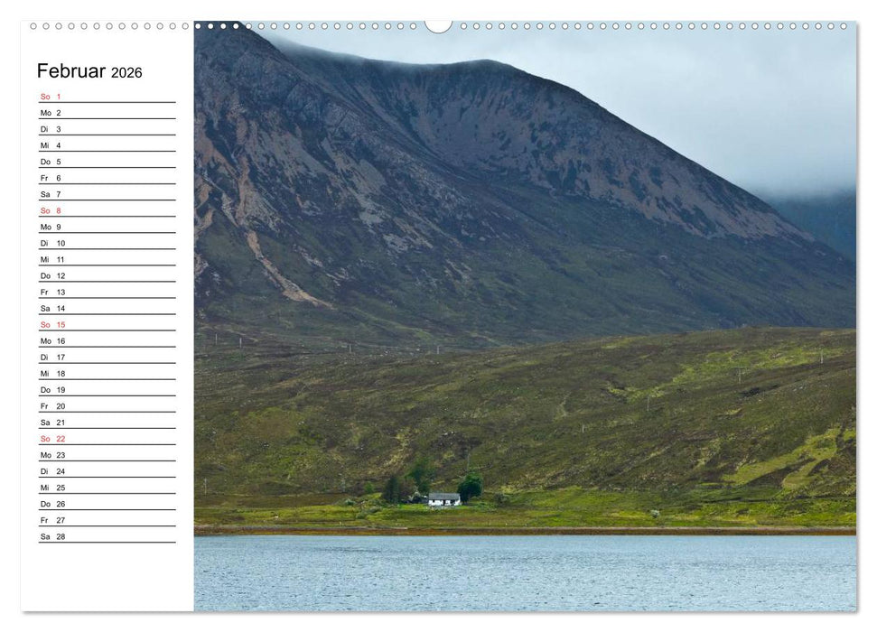 Schottland - grandiose Landschaften im Westen (CALVENDO Premium Wandkalender 2026)