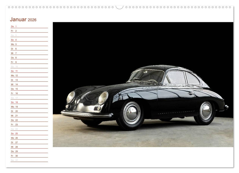Classic 356 (CALVENDO Wandkalender 2026)