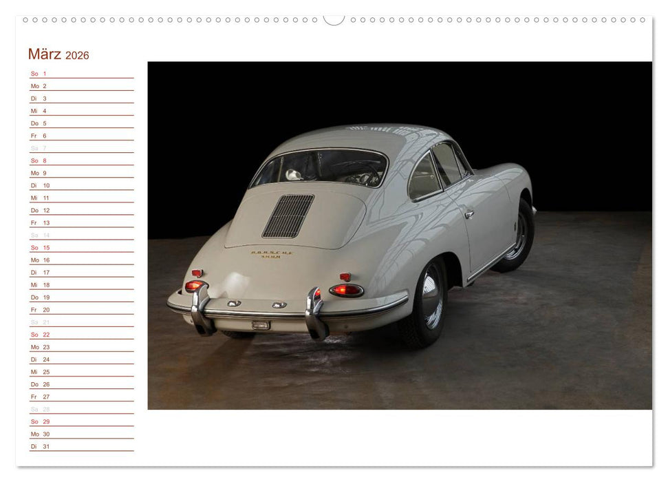 Classic 356 (CALVENDO Wandkalender 2026)