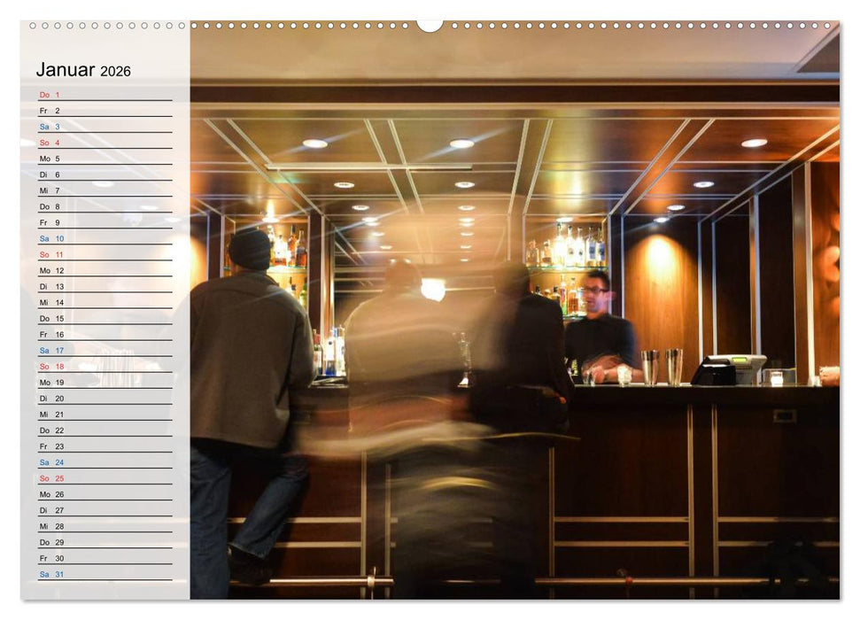 Bar Ambiente (CALVENDO Premium Wandkalender 2026)
