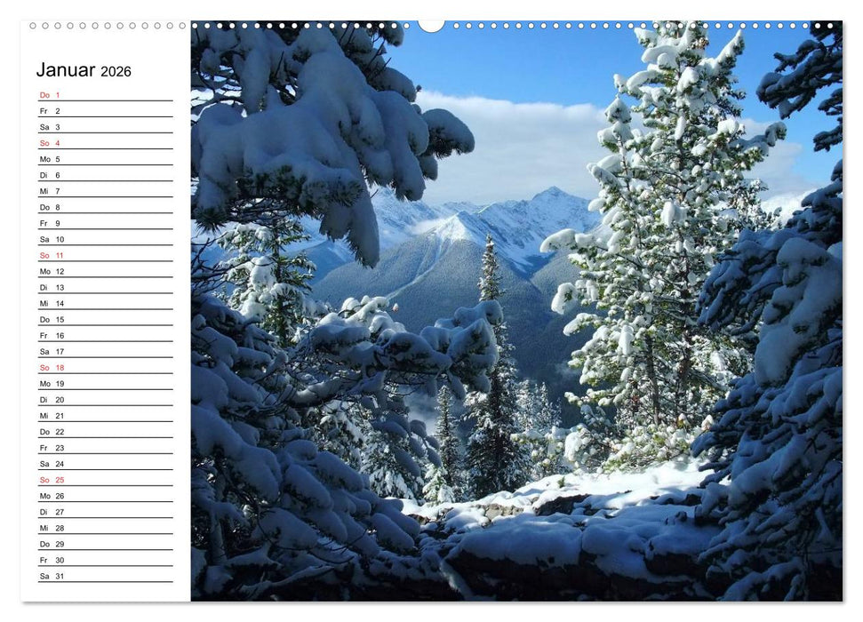 Alaska und Kanada (CALVENDO Premium Wandkalender 2026)