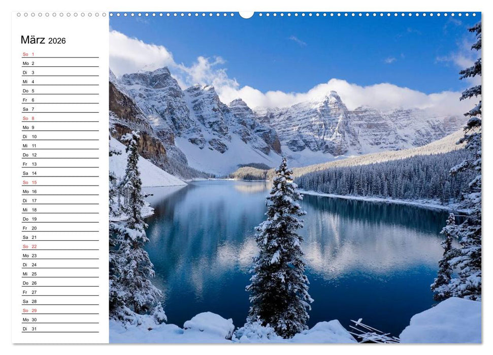 Alaska und Kanada (CALVENDO Premium Wandkalender 2026)