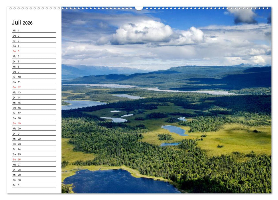 Alaska und Kanada (CALVENDO Premium Wandkalender 2026)
