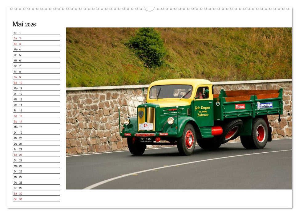 Klassische Lastkraftwagen (CALVENDO Wandkalender 2026)