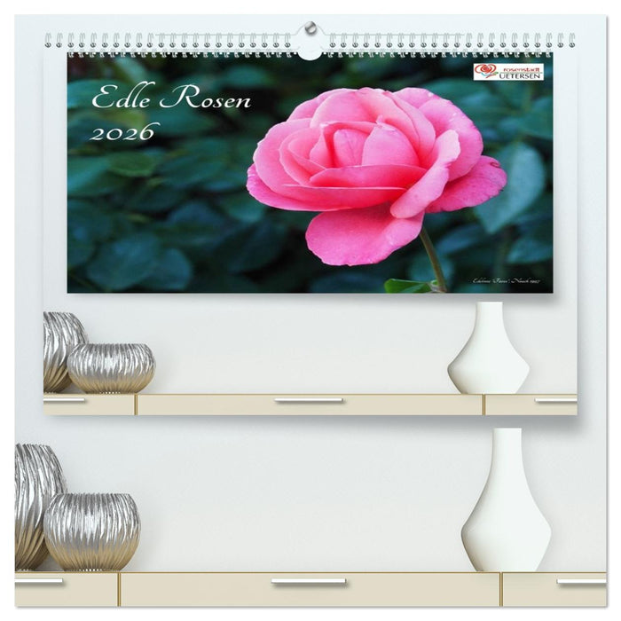 Edle Rosen (CALVENDO Premium Wandkalender 2026)