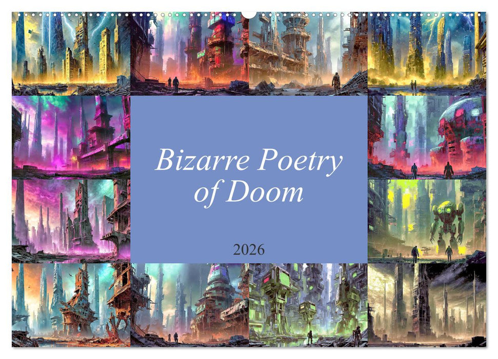 Bizarre Poetry of Doom (CALVENDO Monthly Calendar 2026)