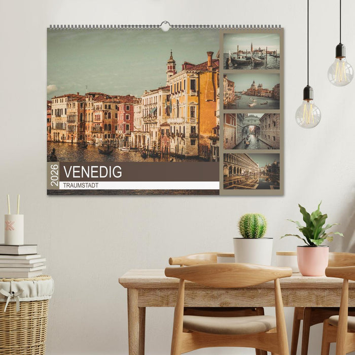 Traumstadt Venedig (CALVENDO Wandkalender 2026)