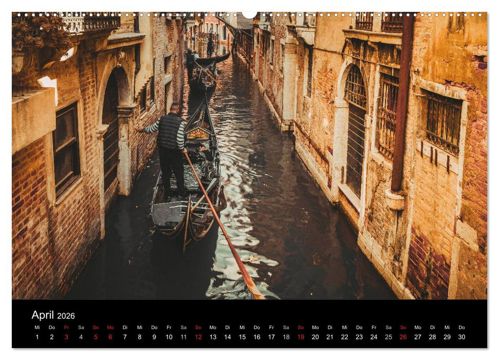 Traumstadt Venedig (CALVENDO Wandkalender 2026)