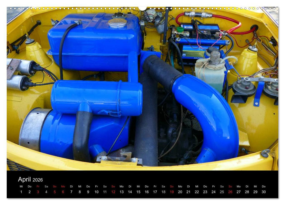 Trabantfahrertreffen Zwickau (CALVENDO Premium Wandkalender 2026)