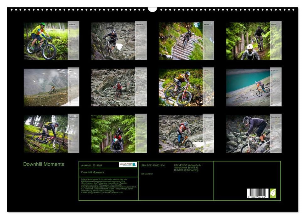 Downhill Moments (CALVENDO Wandkalender 2026)