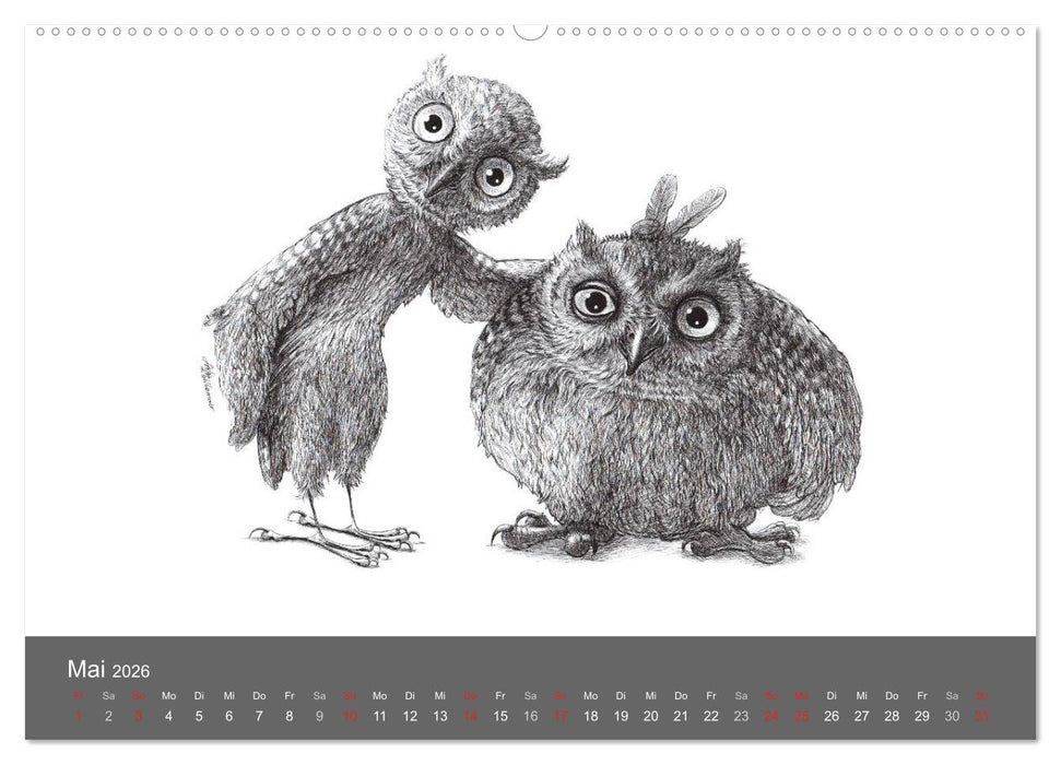 TIERONISCH (CALVENDO Premium Wandkalender 2026)