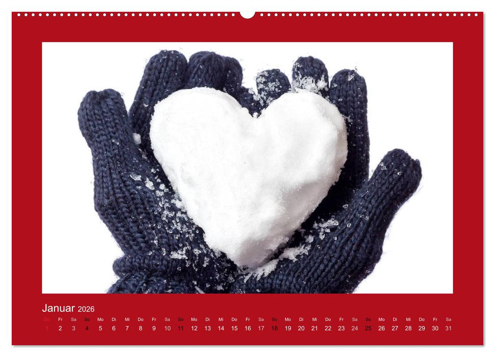 Botschaften mit Herz! (CALVENDO Wandkalender 2026)