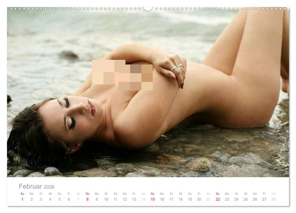 Wasser und Nymphen - Akt am Wasser (CALVENDO Premium Wandkalender 2026)