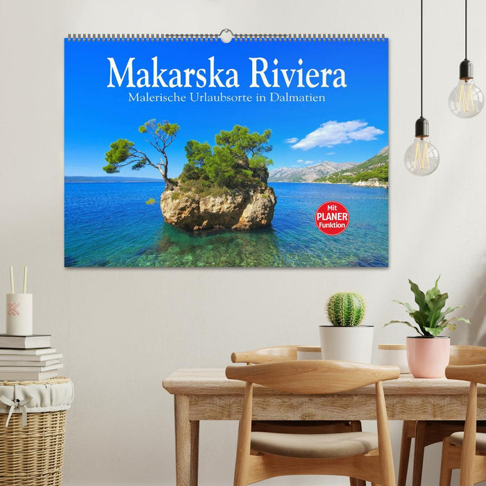 Makarska Riviera - Malerische Urlaubsorte in Dalmatien (CALVENDO Wandkalender 2026)