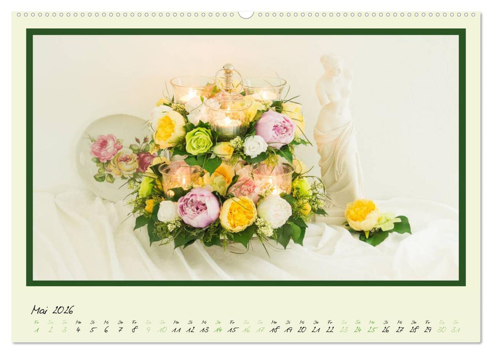 Blumen-Passion (CALVENDO Premium Wandkalender 2026)