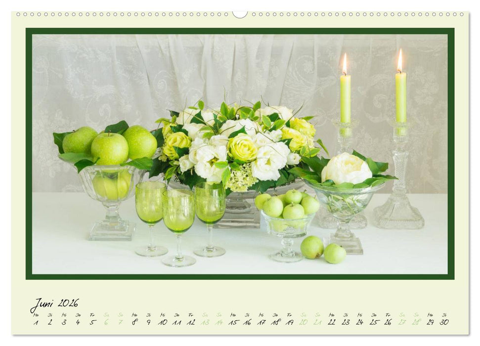 Blumen-Passion (CALVENDO Premium Wandkalender 2026)