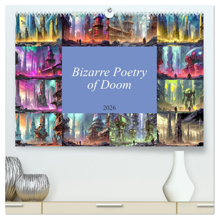 Bizarre Poetry of Doom (CALVENDO Premium-Calendar 2026)