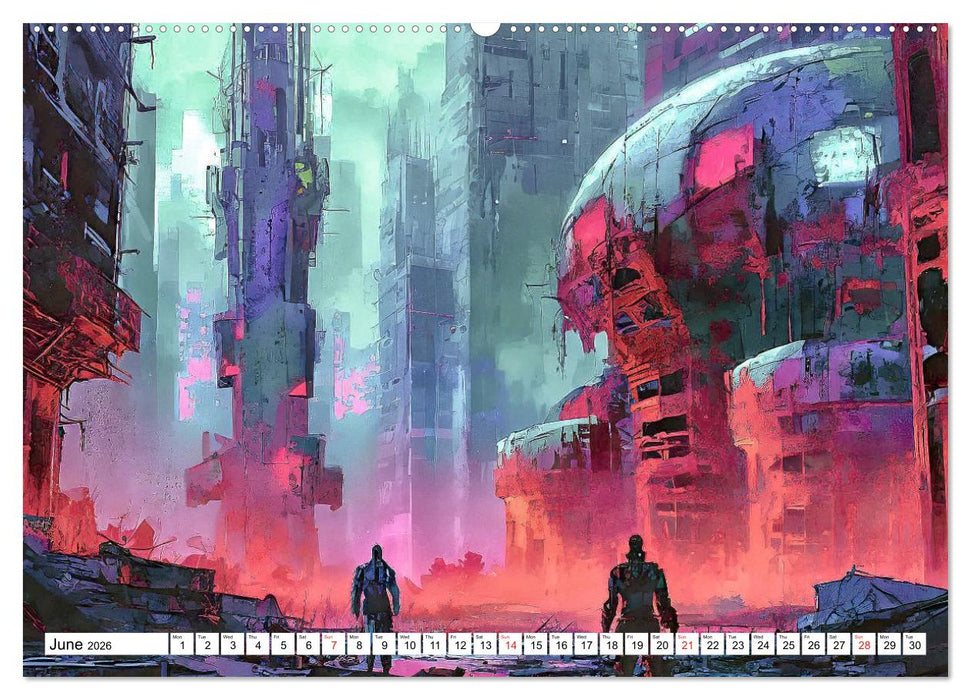 Bizarre Poetry of Doom (CALVENDO Premium-Calendar 2026)