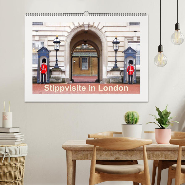 Stippvisite in London (CALVENDO Wandkalender 2026)