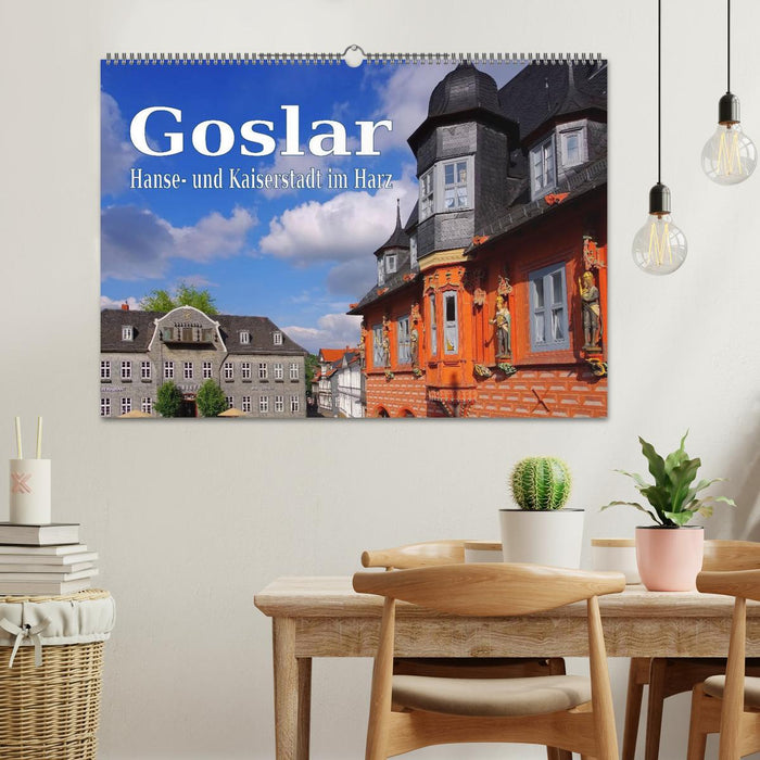 Goslar - Hanse- und Kaiserstadt im Harz (CALVENDO Wandkalender 2026)