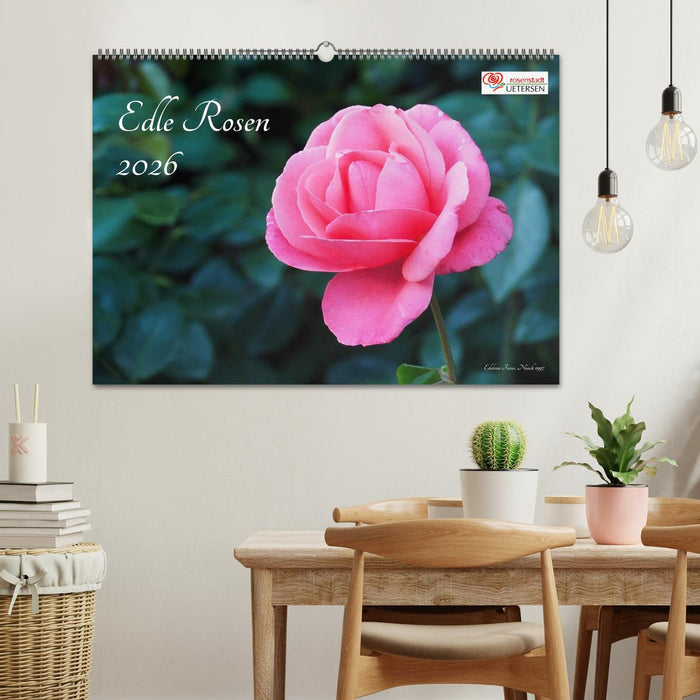 Edle Rosen (CALVENDO Wandkalender 2026)