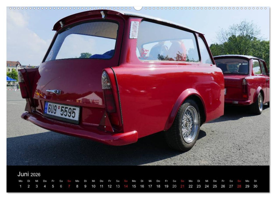 Trabantfahrertreffen Zwickau (CALVENDO Wandkalender 2026)