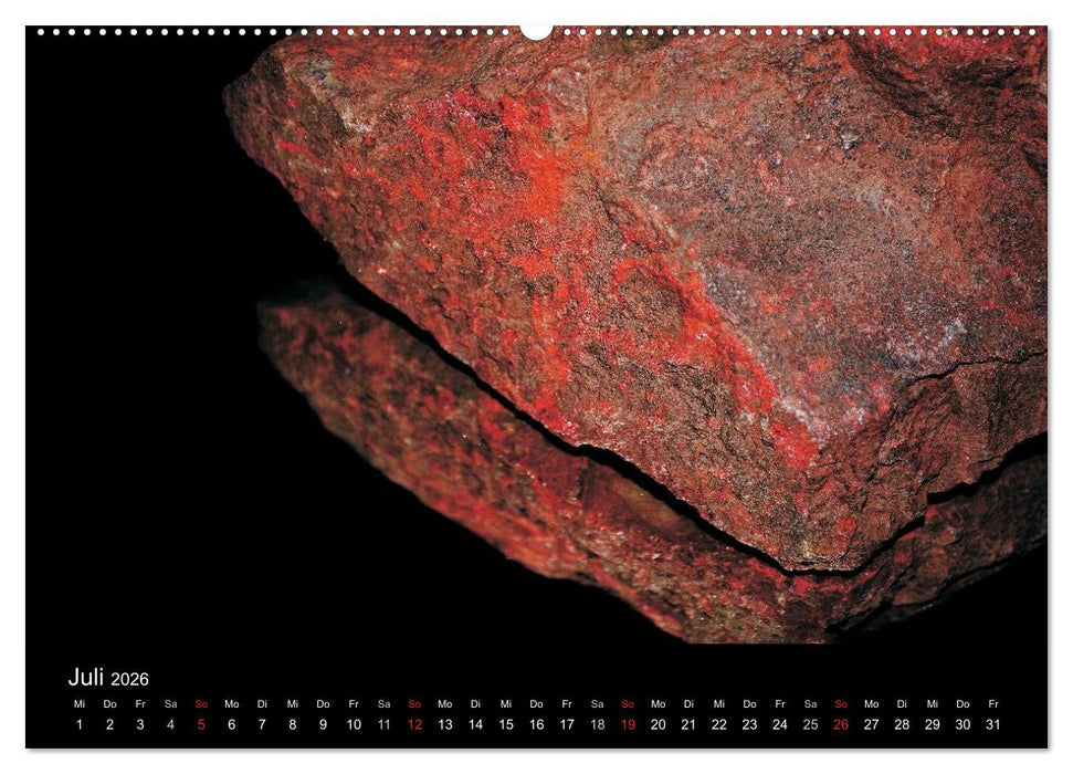 Edelsteine - Ansichten von Ulrike SSK (CALVENDO Premium Wandkalender 2026)