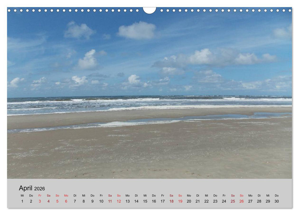 Blicke hinaus aufs Meer (CALVENDO Wandkalender 2026)
