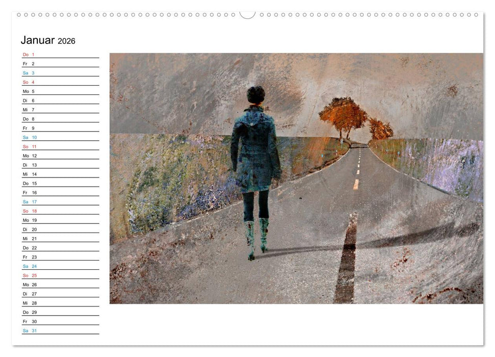 PHANTASTISCHER REALISMUS - SURREALE WELTEN (CALVENDO Wandkalender 2026)