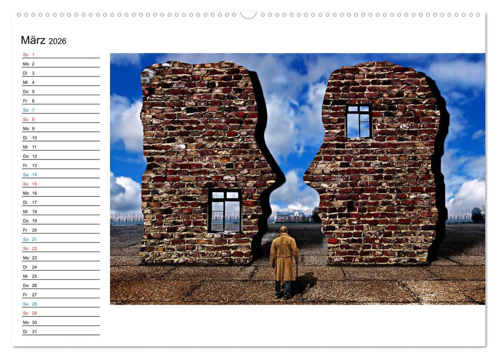 PHANTASTISCHER REALISMUS - SURREALE WELTEN (CALVENDO Wandkalender 2026)