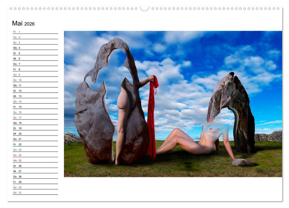 PHANTASTISCHER REALISMUS - SURREALE WELTEN (CALVENDO Wandkalender 2026)