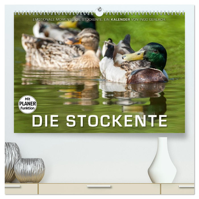 Emotionale Momente: Die Stockente. (CALVENDO Premium Wandkalender 2026)
