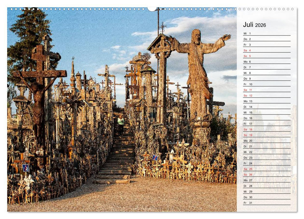 Litauen - Streifzüge durch die junge Ostseerepublik (CALVENDO Premium Wandkalender 2026)