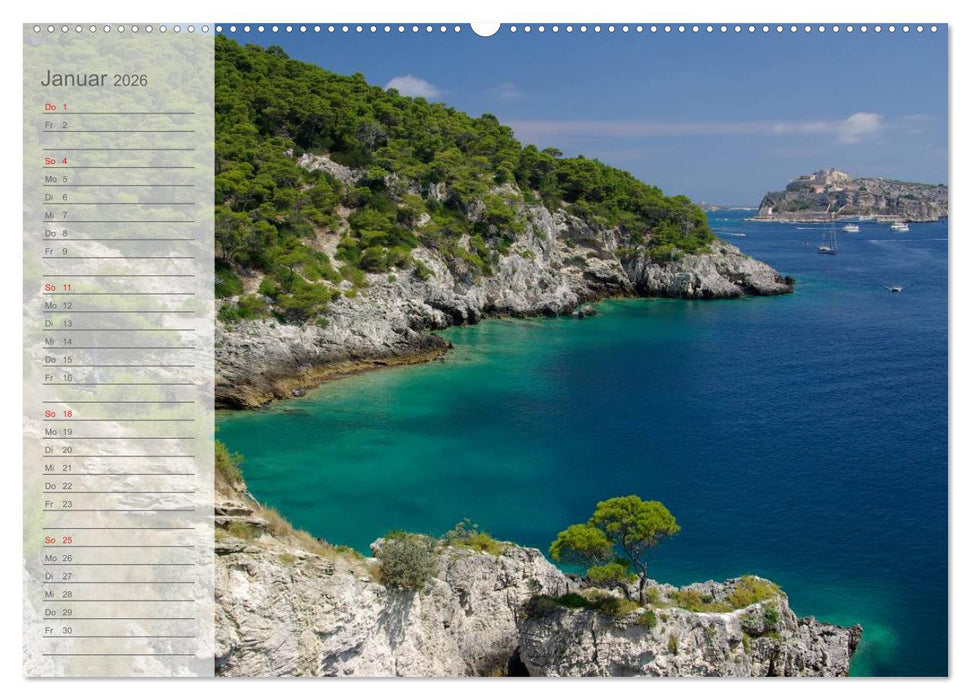 Die schönsten Küsten Italiens (CALVENDO Premium Wandkalender 2026)