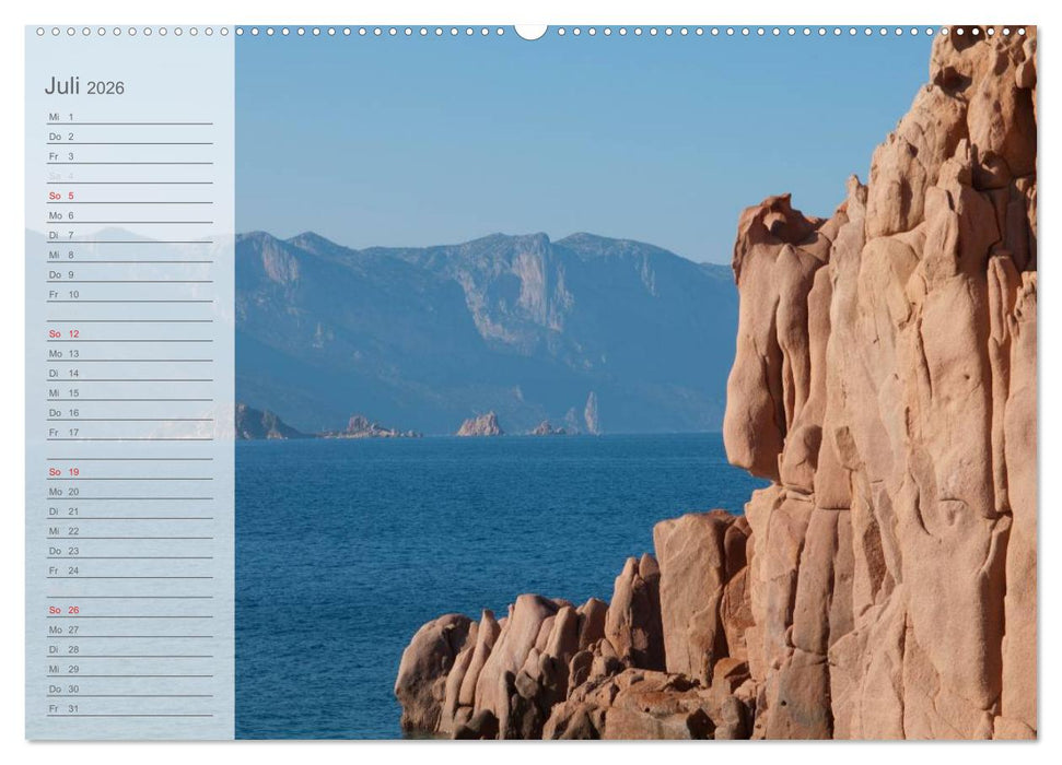 Die schönsten Küsten Italiens (CALVENDO Premium Wandkalender 2026)