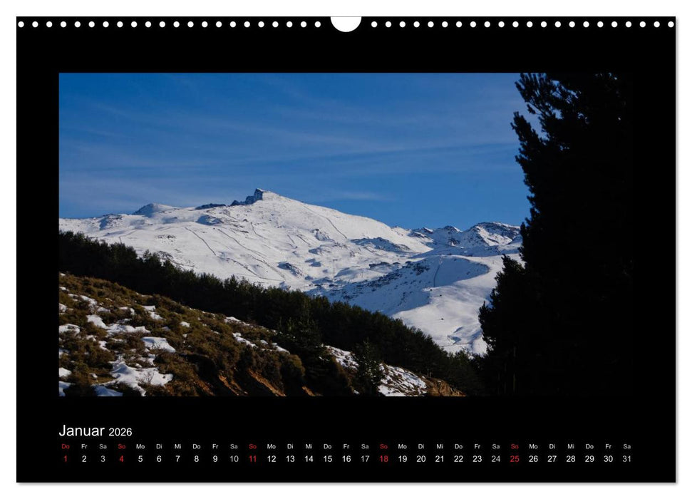 Landschaften Andalusiens (CALVENDO Wandkalender 2026)