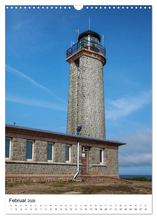 Phares Bretons (CALVENDO Wandkalender 2026)