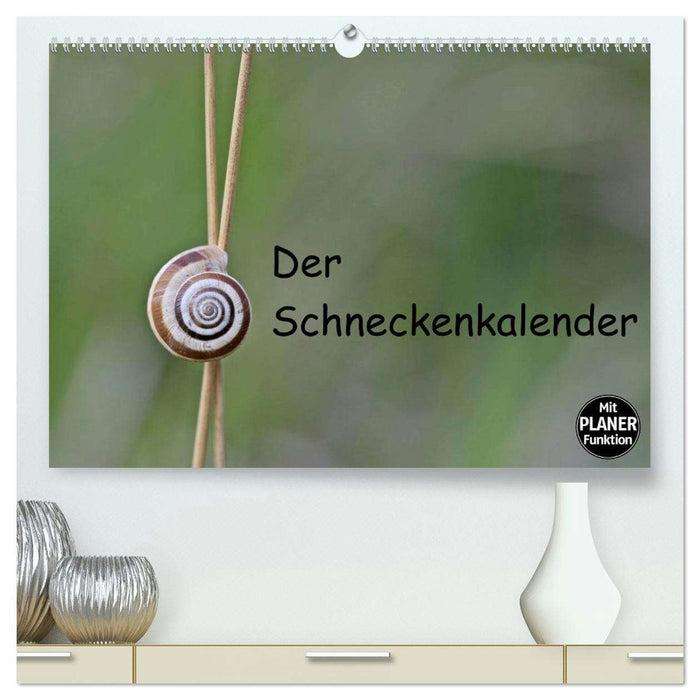 Der Schneckenkalender (CALVENDO Premium Wandkalender 2026)