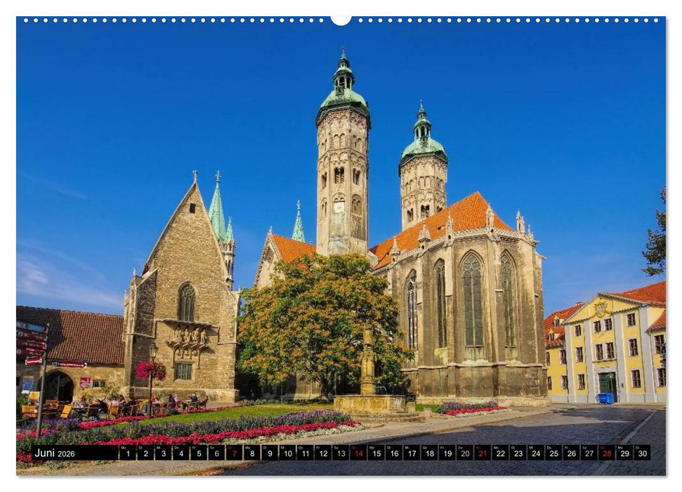 Saale-Unstrut - Region aus Wein und Stein (CALVENDO Premium Wandkalender 2026)