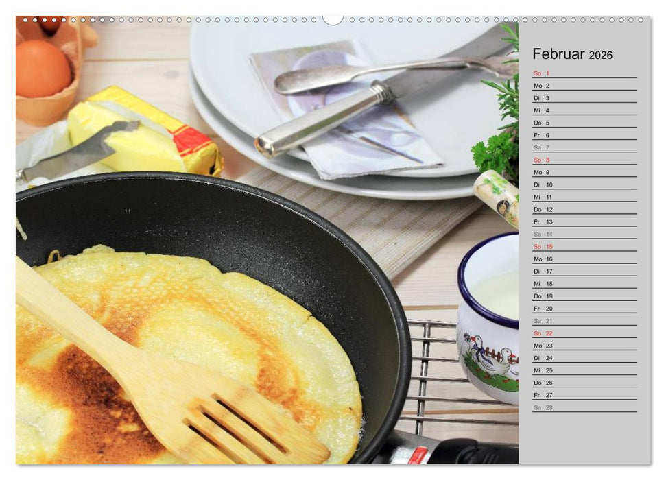 Großmutters Küche (CALVENDO Premium Wandkalender 2026)