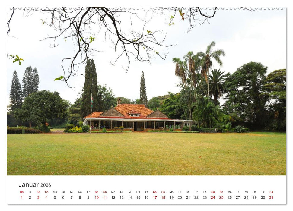 Kenia - Eine Entdeckungsreise durch das Land im Osten Afrikas (CALVENDO Wandkalender 2026)
