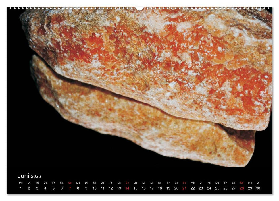 Edelsteine - Ansichten von Ulrike SSK (CALVENDO Wandkalender 2026)