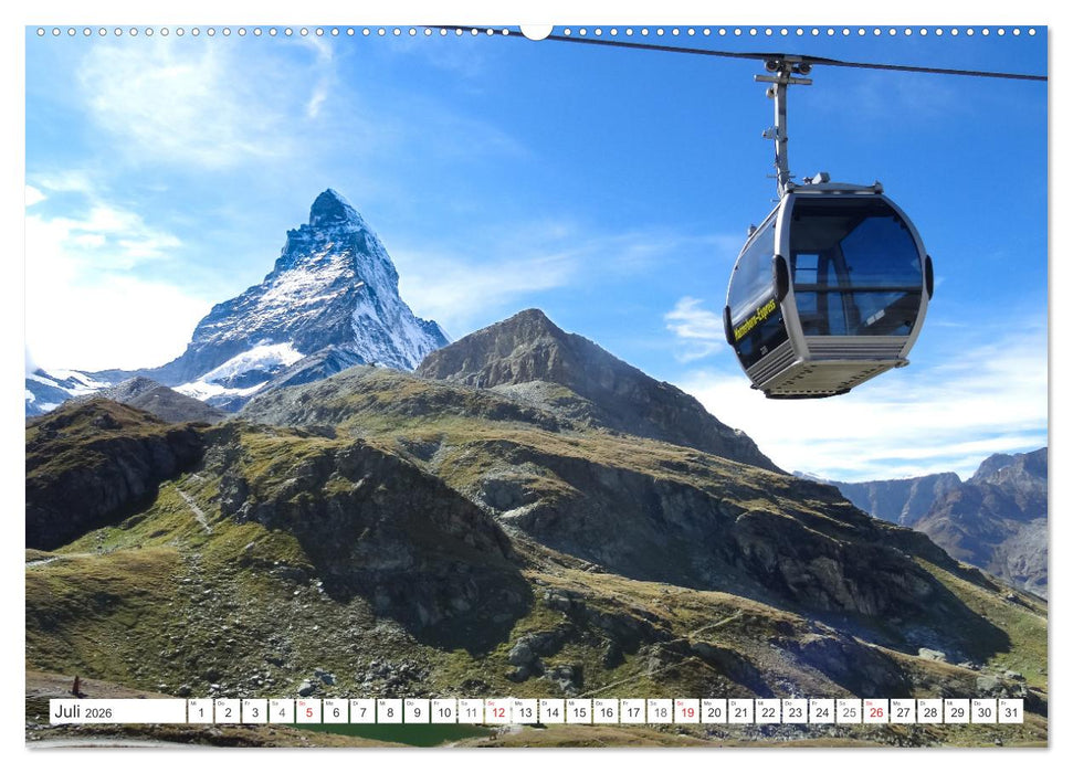 Matterhorn - Berg der Berge (CALVENDO Premium Wandkalender 2026)