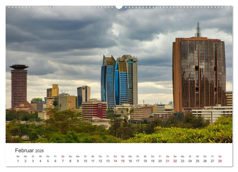 Kenia - Eine Entdeckungsreise durch das Land im Osten Afrikas (CALVENDO Premium Wandkalender 2026)