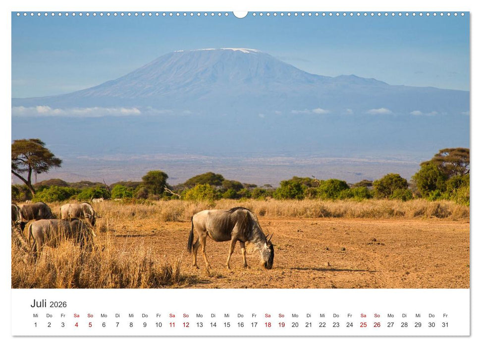 Kenia - Eine Entdeckungsreise durch das Land im Osten Afrikas (CALVENDO Premium Wandkalender 2026)