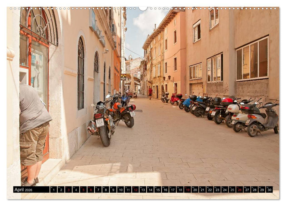 Pula Street (CALVENDO Premium Wandkalender 2026)