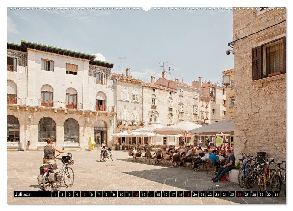 Pula Street (CALVENDO Premium Wandkalender 2026)